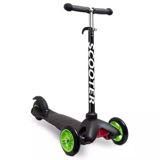 Deluxe Aluminum Kick 'n Go 3-Wheel Scooter