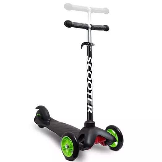 Deluxe Aluminum Kick 'n Go 3-Wheel Scooter