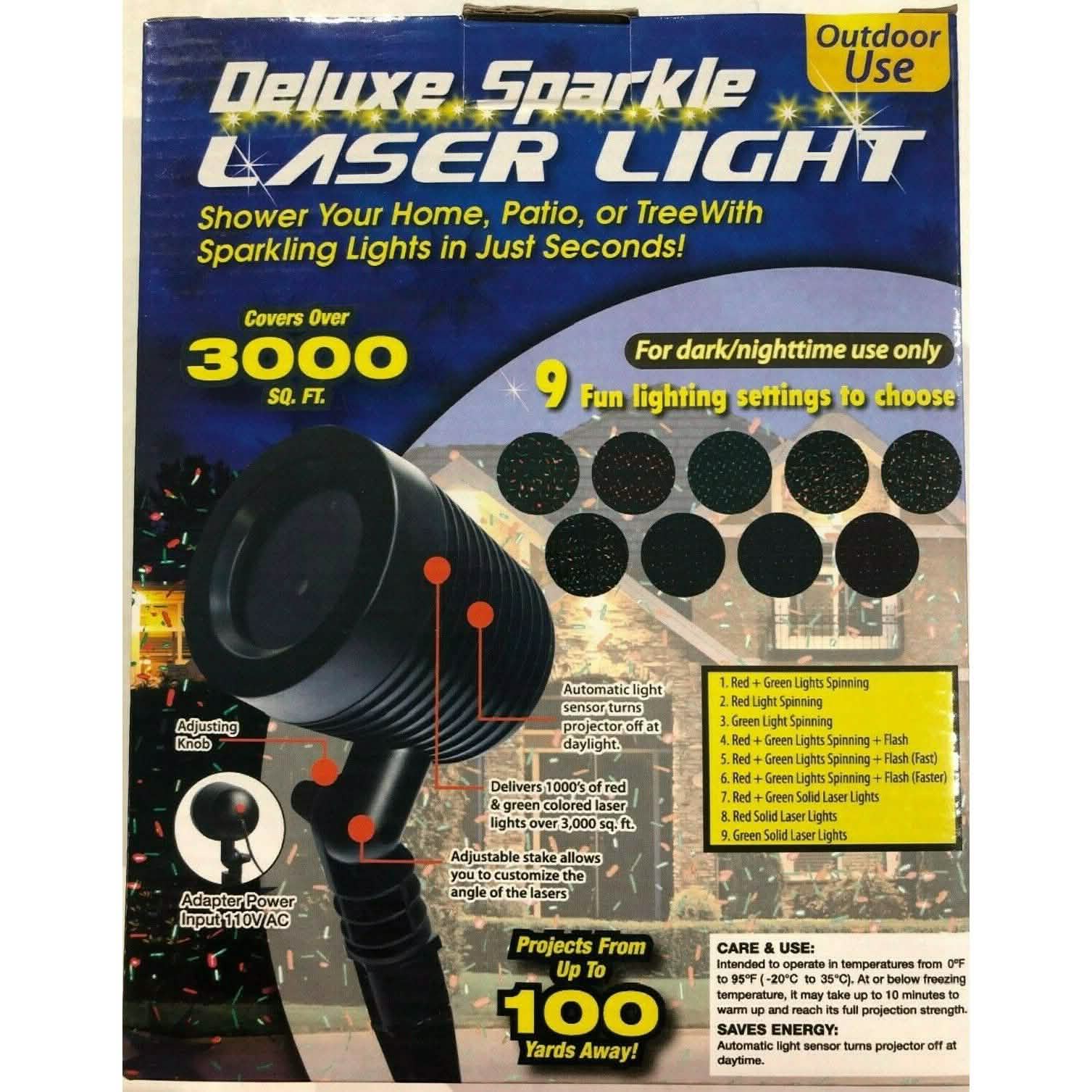 Deluxe Laser Light Show