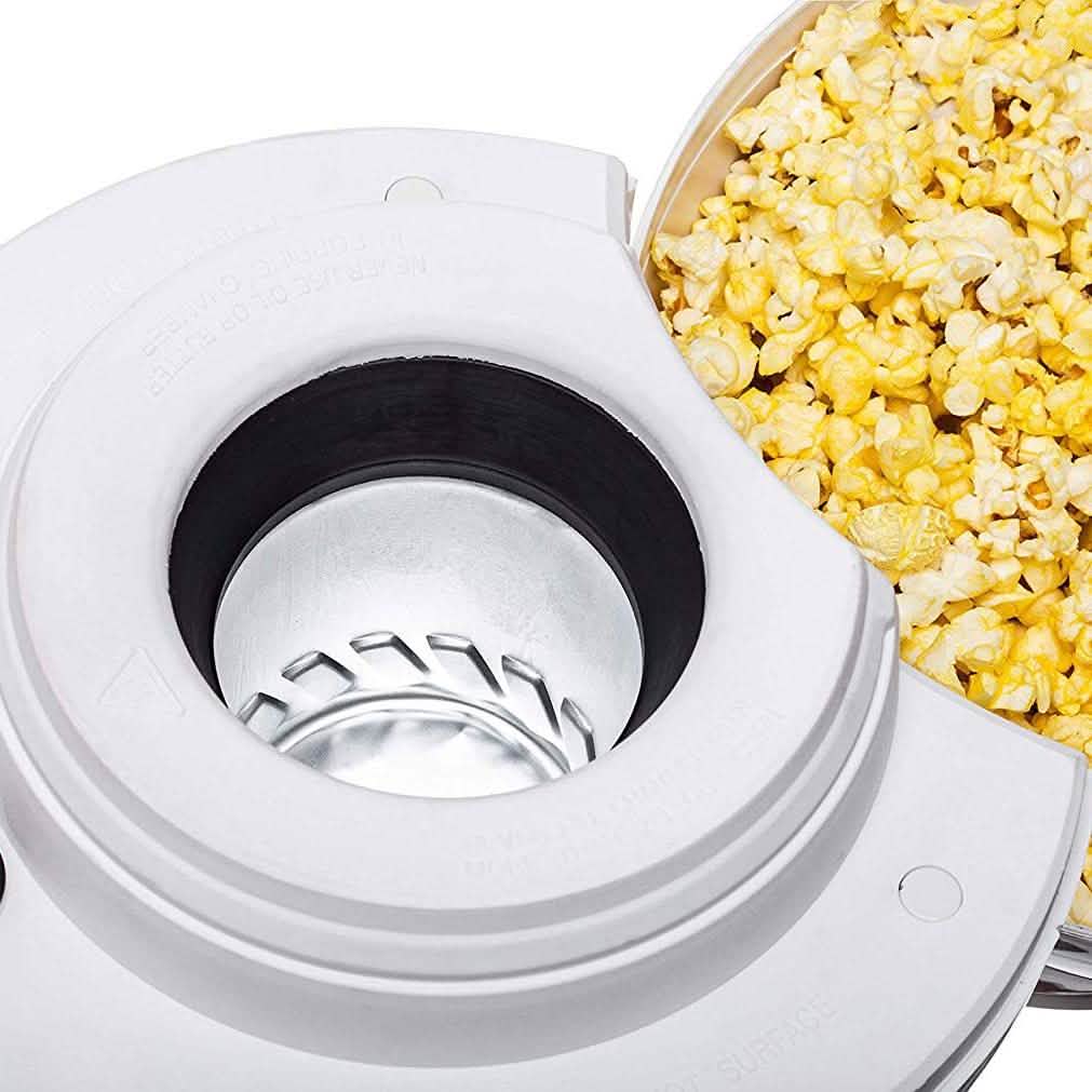 Deni Popcorn Maker Baseball Hot Air Popcorn Popper