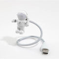 Desk Lamps Lights New Fashion Novelty Romantic Baby Led Bulbs Usb Port Dc Resin Knob Switch Wedge Night Plug Astronauts Decorative Table Lamp Cute Study Lamps for Bedroom Décor