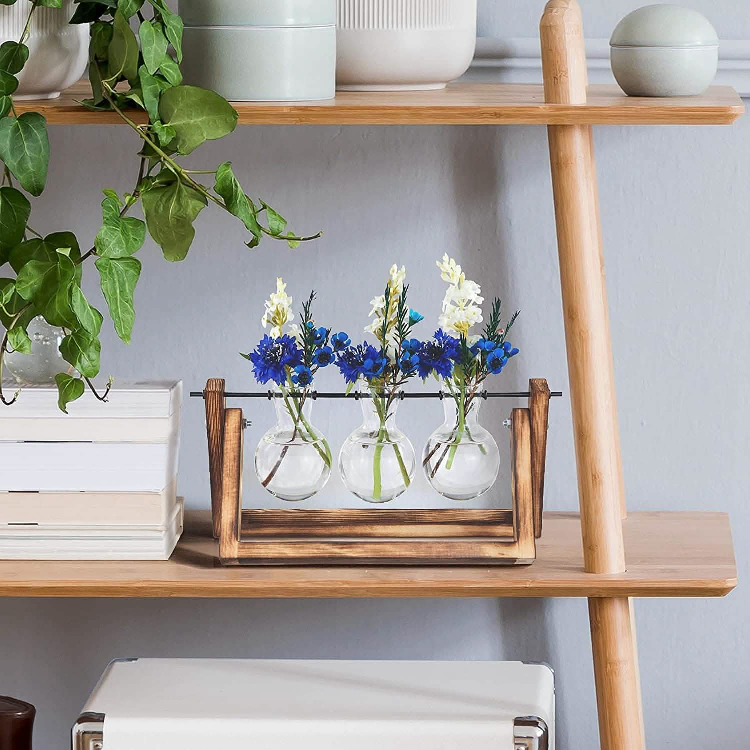Desktop Glass Bulb Planter