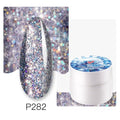 Diamond Gel Nail Polish 5ML Permanent Varnish Painting UV Manicure Reflective Sparkling Luxury Design Nail Gels for Women and Girls