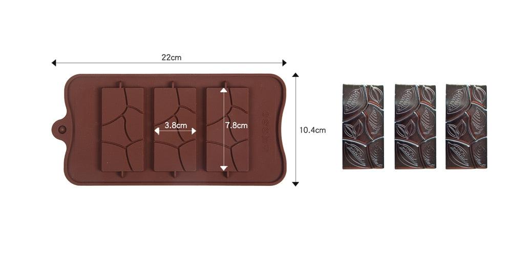Digit Silicone Chocolate Mold Non-Stick Cake Mould Jelly Candy 3D Molds Kitchen Accessories Reusable Baking Tools Silicone Letter Mold And Number Candy Molds