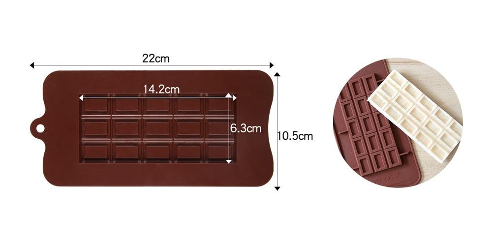 Digit Silicone Chocolate Mold Non-Stick Cake Mould Jelly Candy 3D Molds Kitchen Accessories Reusable Baking Tools Silicone Letter Mold And Number Candy Molds