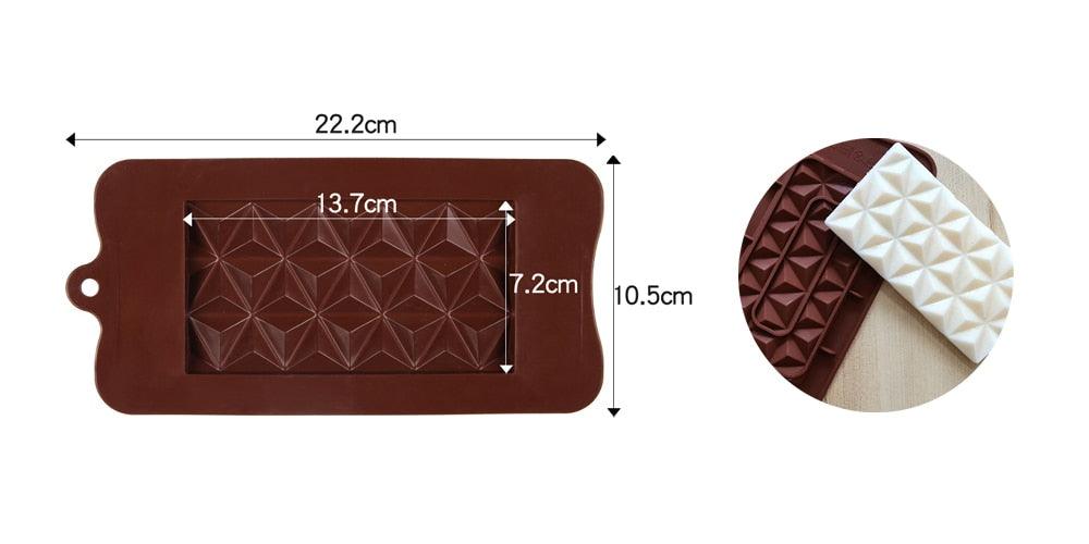 Digit Silicone Chocolate Mold Non-Stick Cake Mould Jelly Candy 3D Molds Kitchen Accessories Reusable Baking Tools Silicone Letter Mold And Number Candy Molds