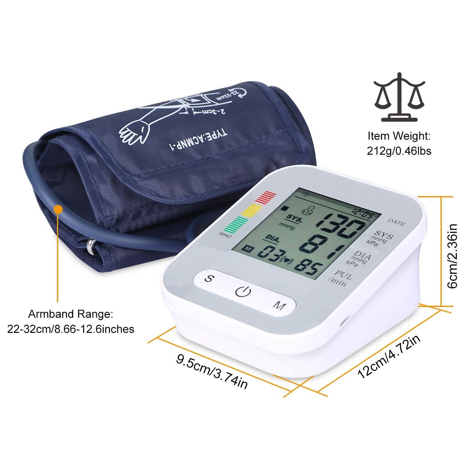 Digital Arm Blood Pressure Monitor