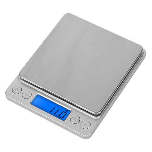 Digital Kitchen Scale with Dual Trays