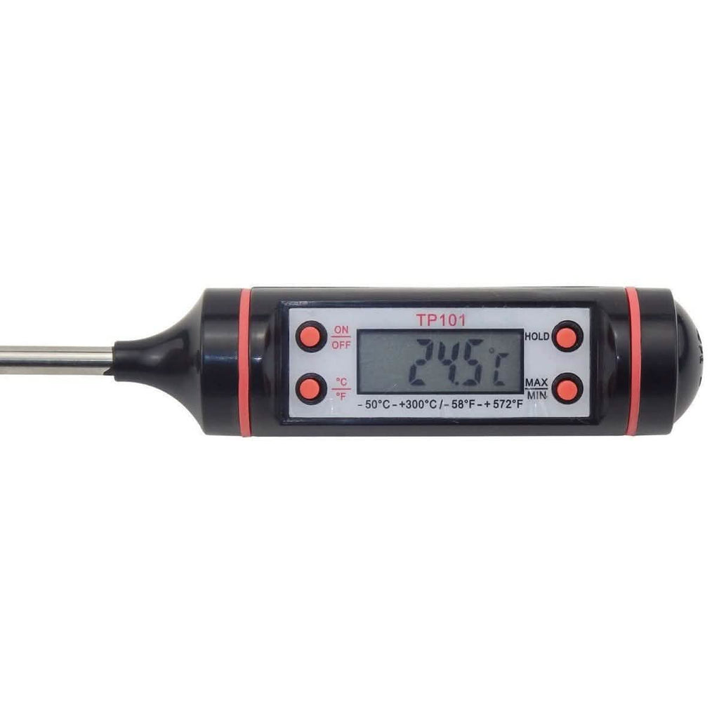 Digital Meat Thermometer with LCD Display for BBQs & Ovens