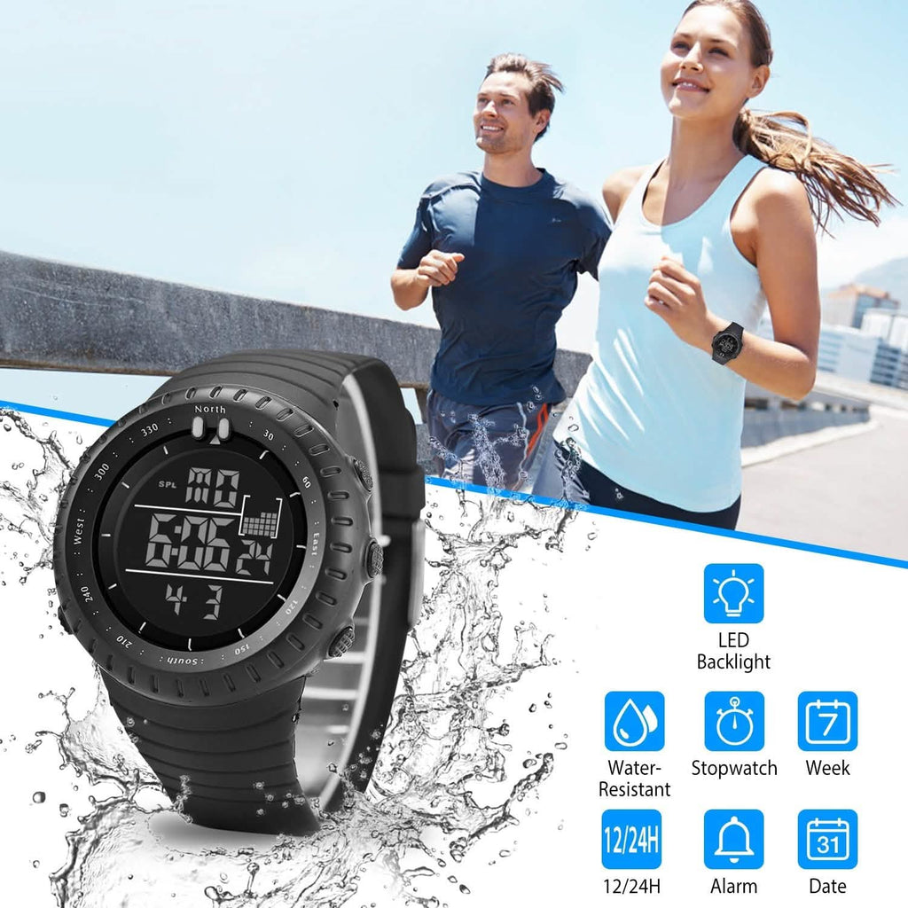 Digital Men's Sports Military Tactical Wrist Watch