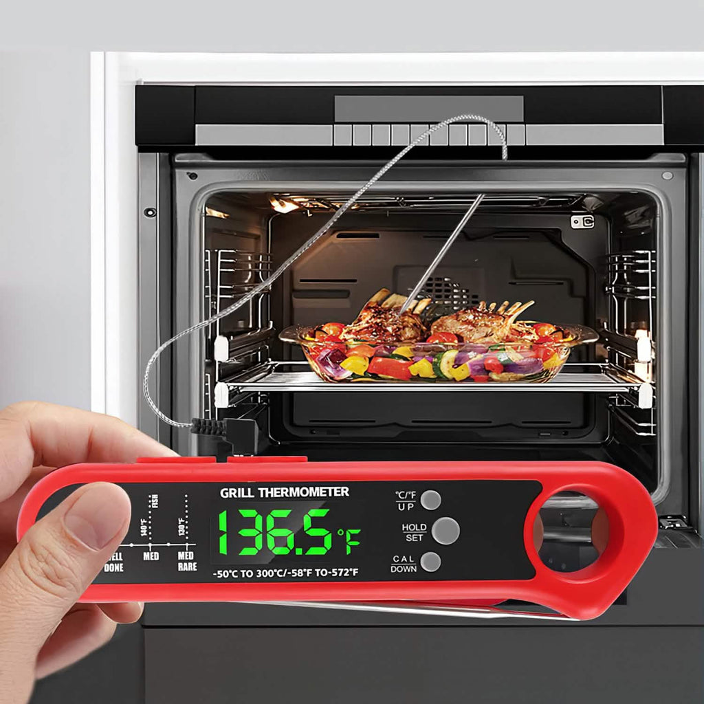 Digital Thermometer BBQ Meat Food Cooking Temperature Tester