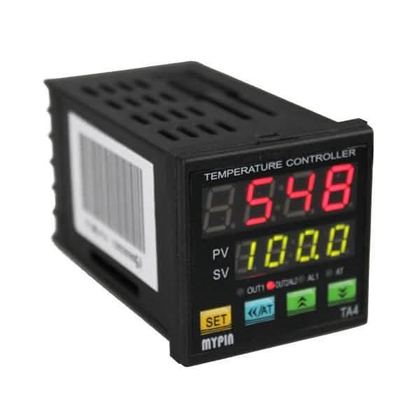 DIN 1/16 TA4-RNR AC/DC Digital PID Temperature Controller Dual Display 1 Alarm