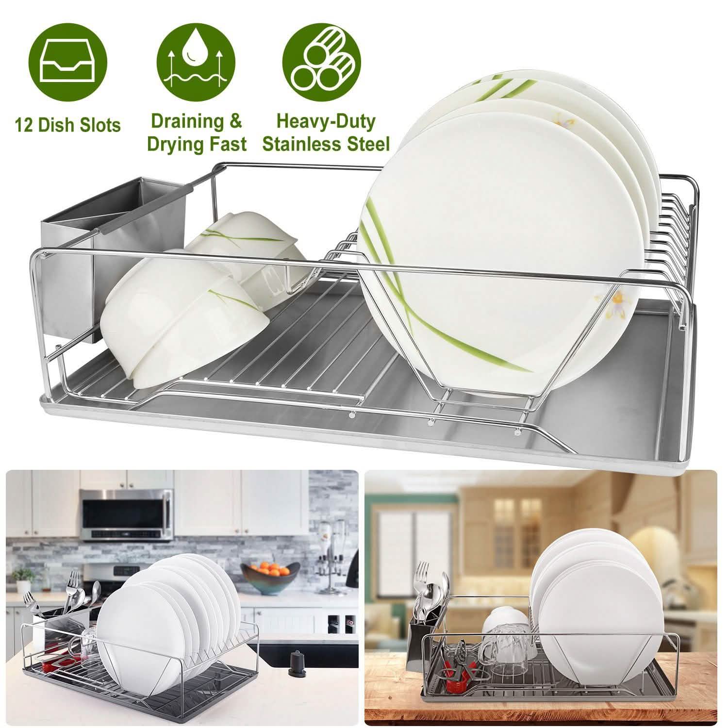 Dish Drying Rack Stainless Steel