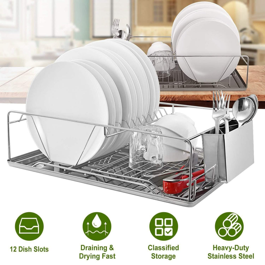 Dish Drying Rack Stainless Steel