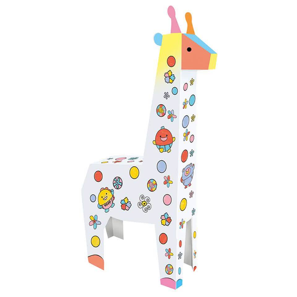 DIY 3D Coloring Cardboard