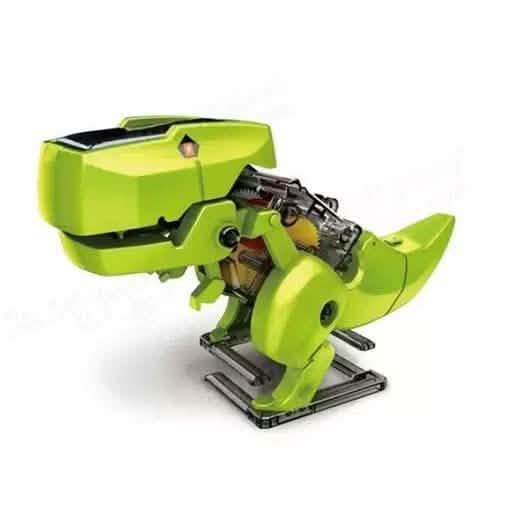 DIY 4-in-1 Educational Solar Robot Dinosaur