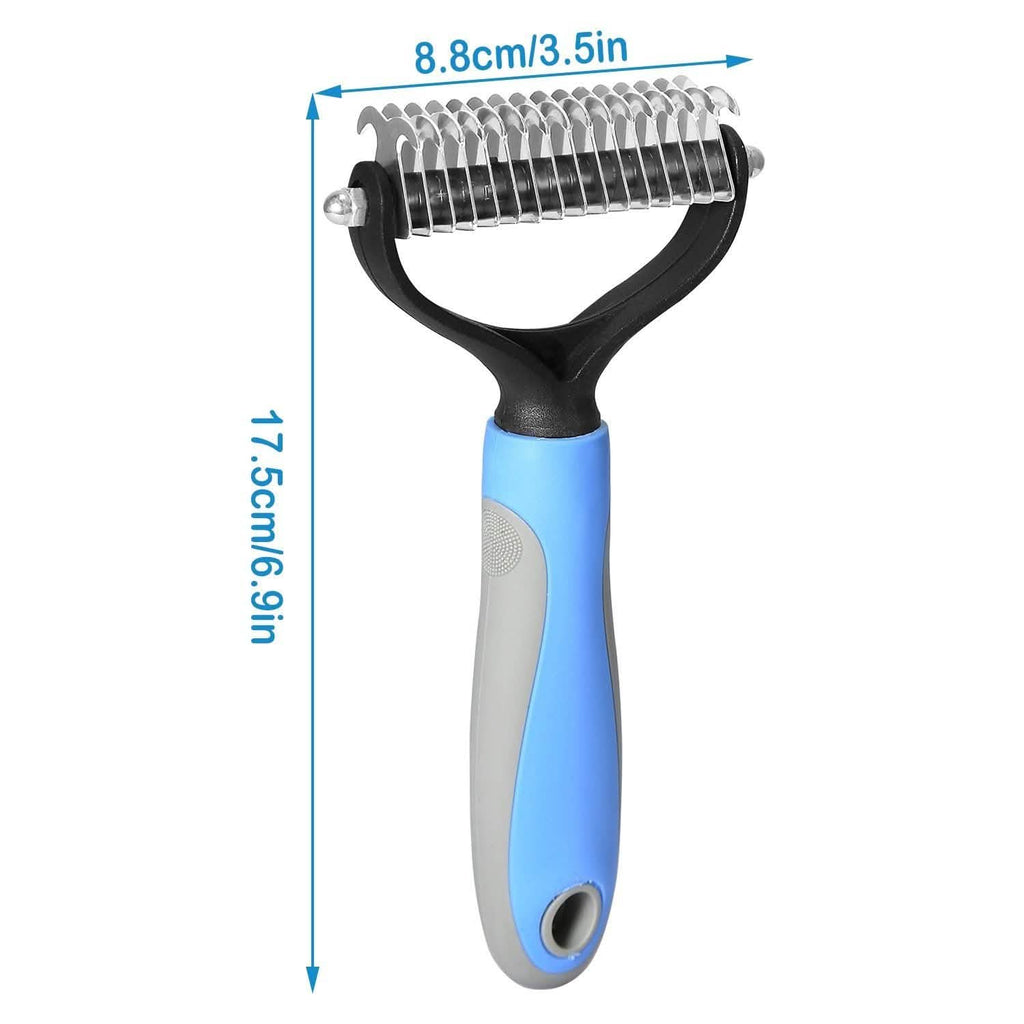 Dog and Cats 2 Sided Grooming Rakes