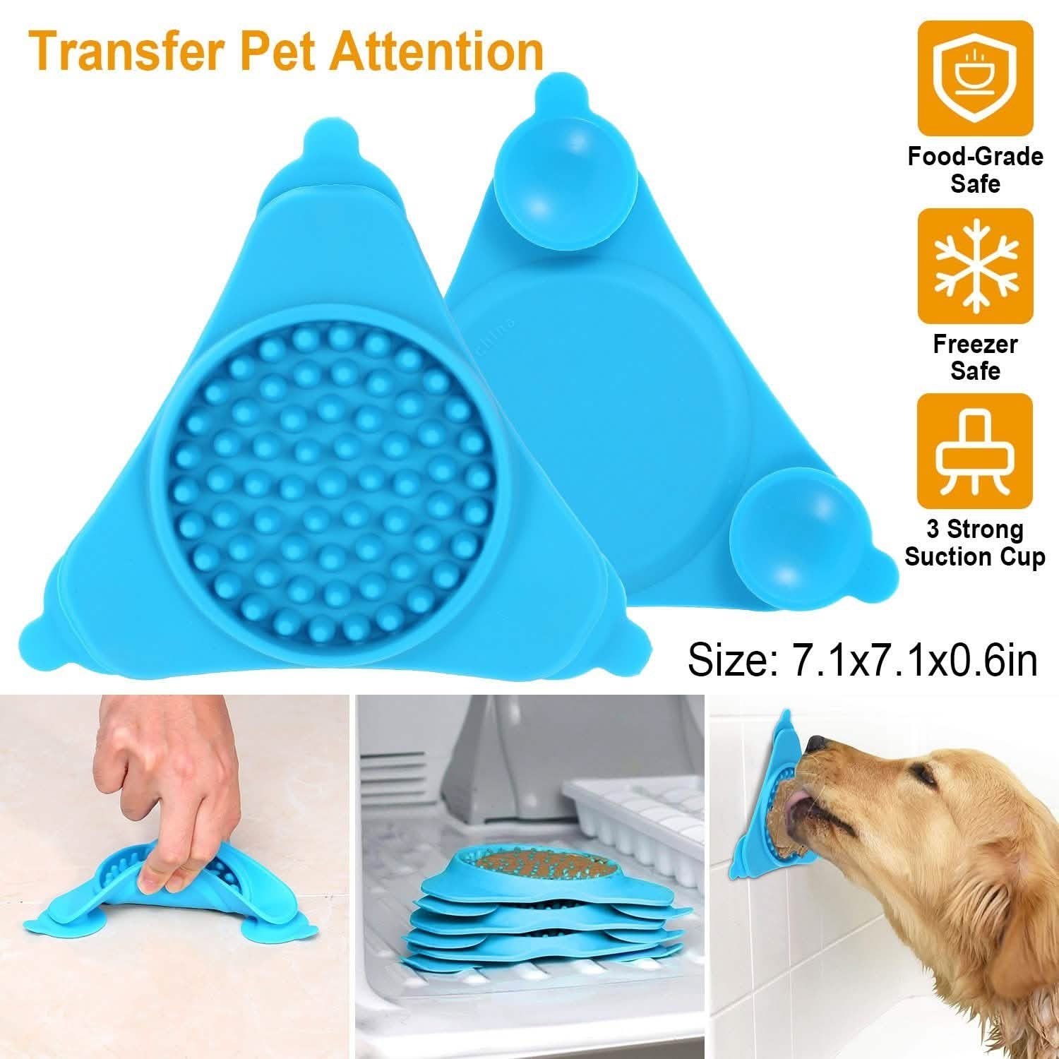 Dog Bath Lick Pad Shower Distraction