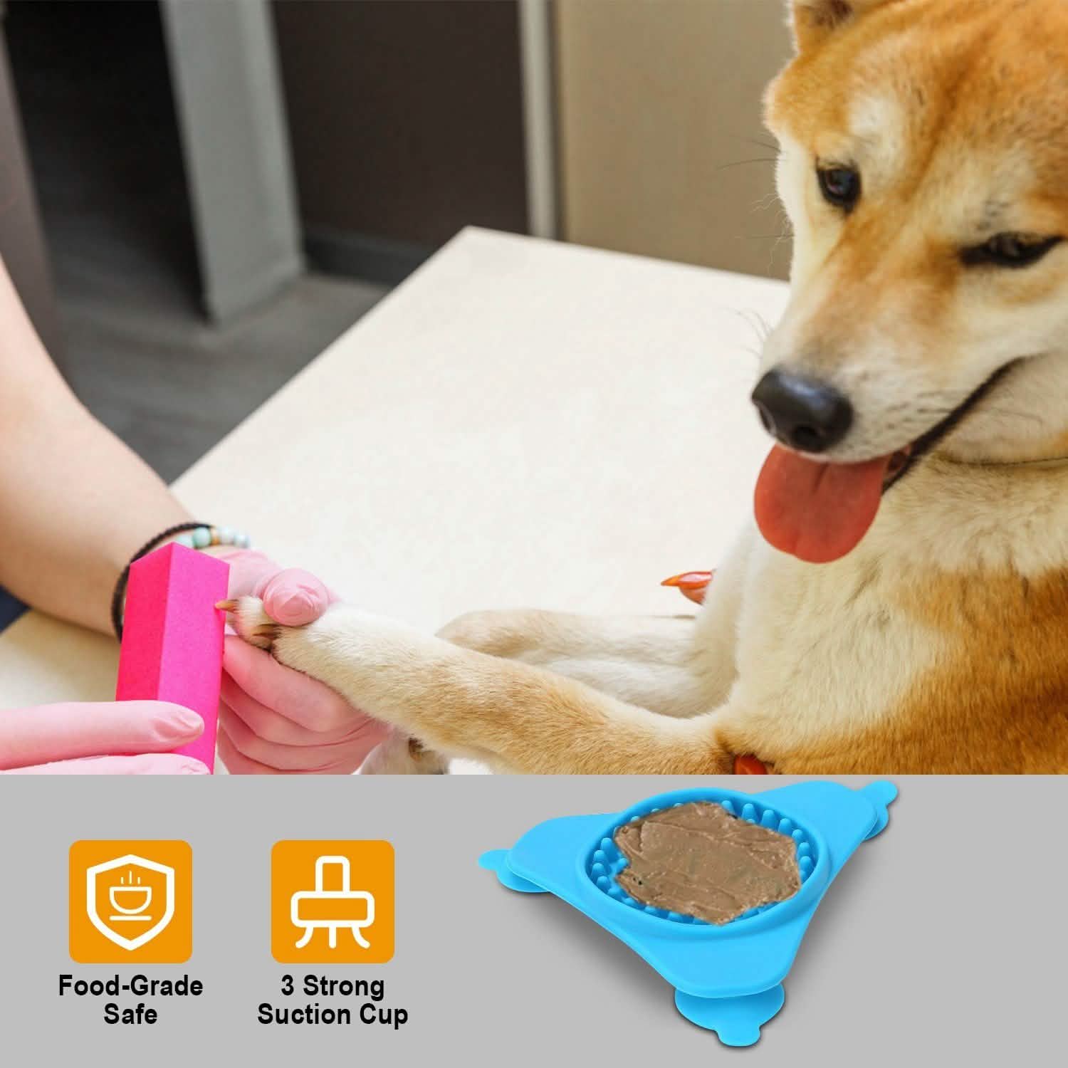 Dog Bath Lick Pad Shower Distraction