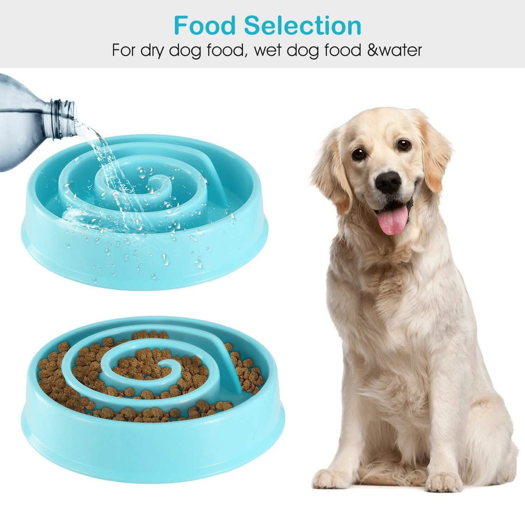 Dog Cat Slow Feeder Bowl