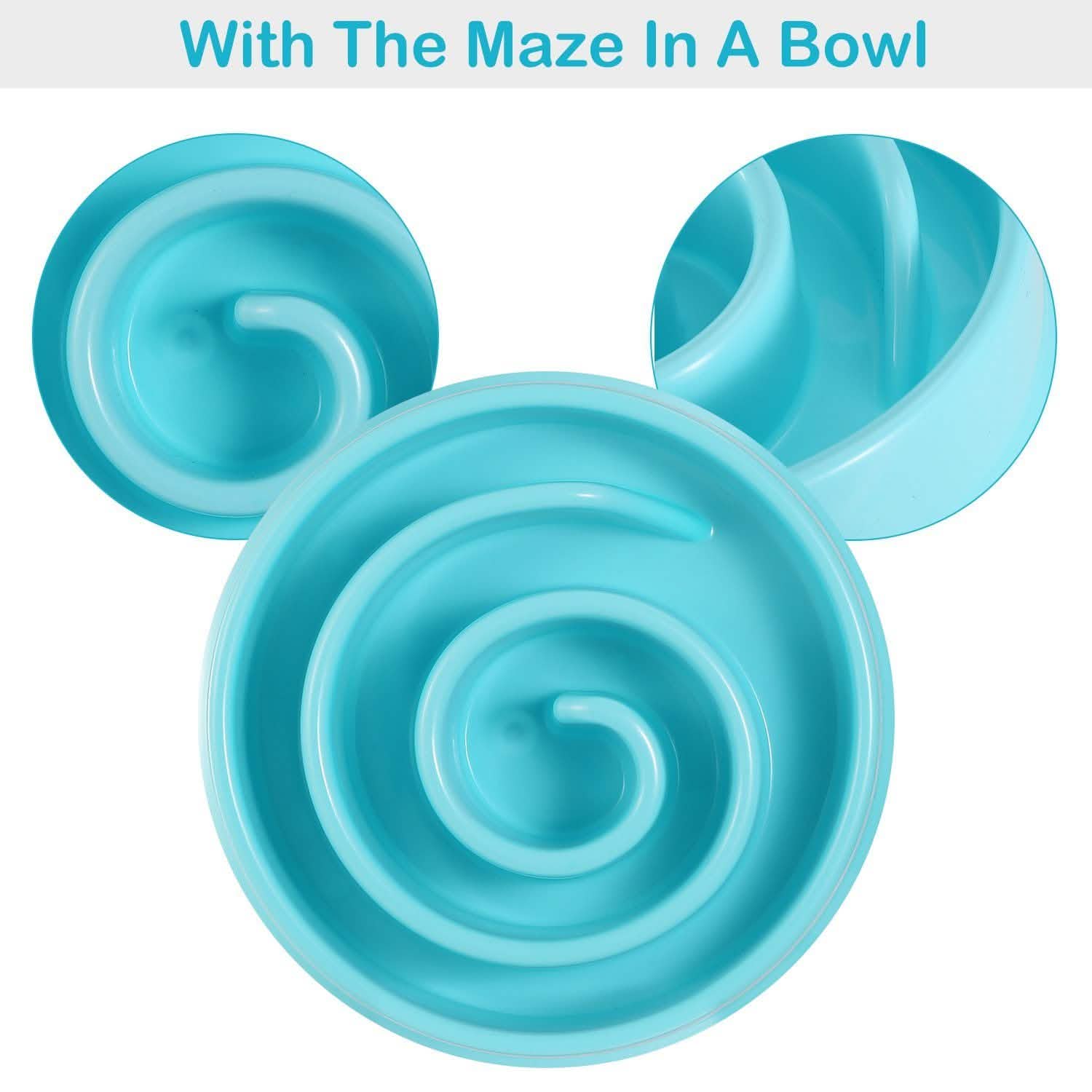 Dog Cat Slow Feeder Bowl