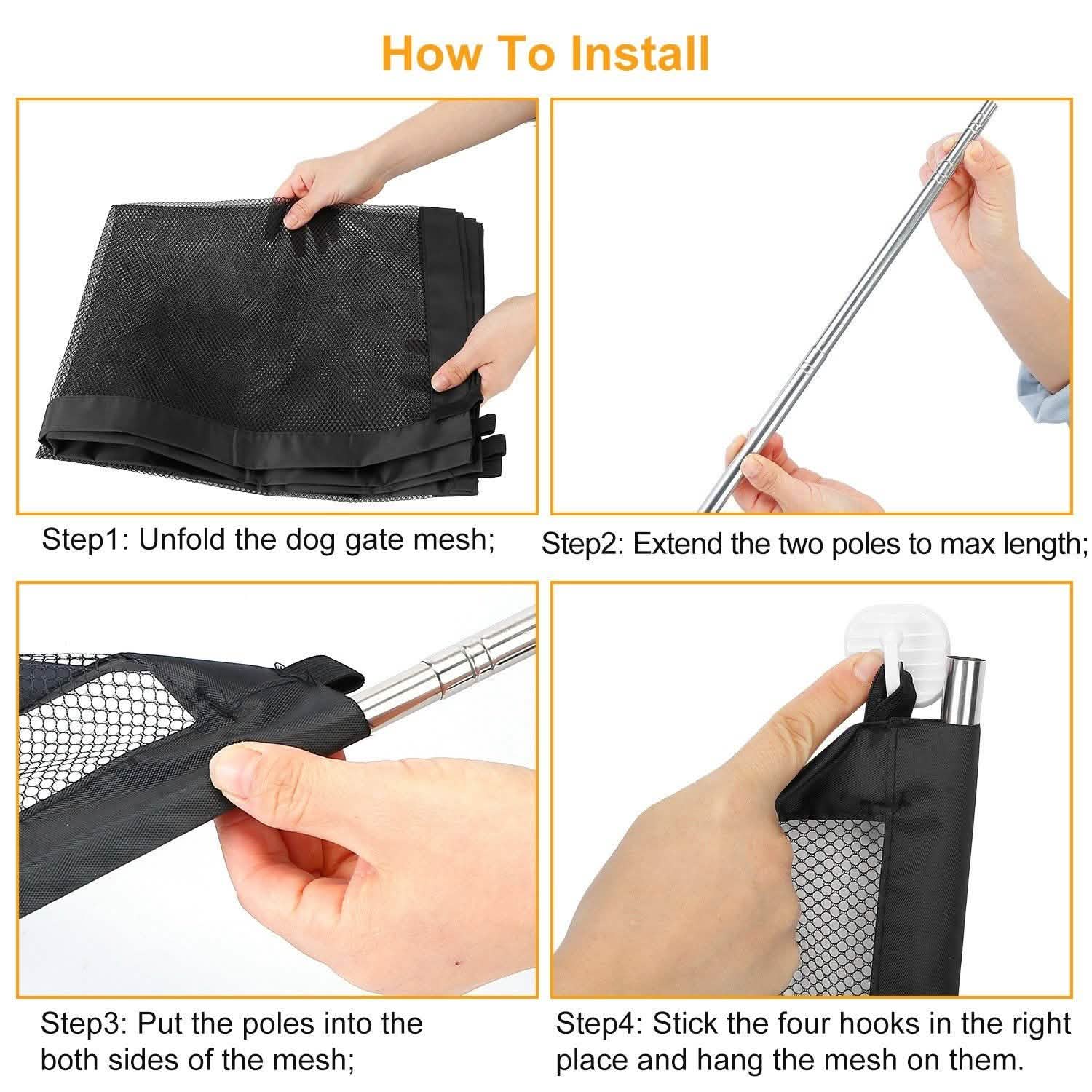 Dog Gate Pet Baby Safety Guard