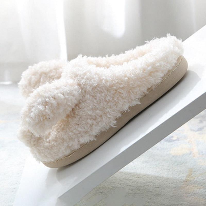 Dog Slippers Women Winter Warm Soft Plush Shoes Men Couples Slippers For Home Indoor Bedroom Fluffy Furry Memory Foam Cross Band Slip On Indoor Outdoor Slippers