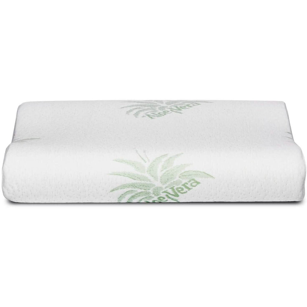 Dormire Contour Memory Foam Pillow with Removable Bamboo Soft Pillow Case