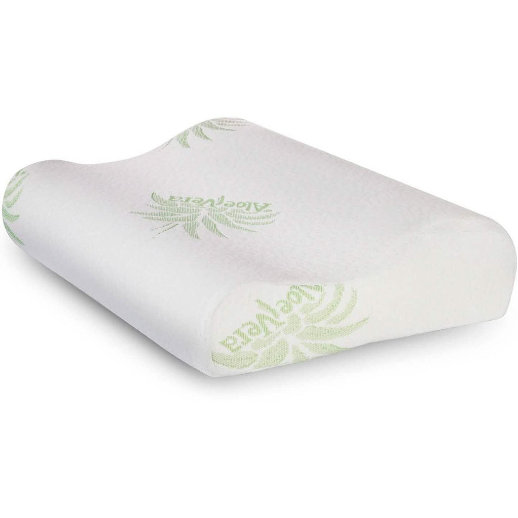 Dormire Contour Memory Foam Pillow with Removable Bamboo Soft Pillow Case