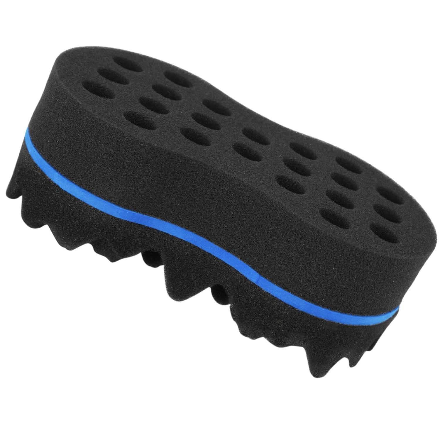 Double Sided Barber Sponge Hair Brush Comb Dreads Locking Twists Coil