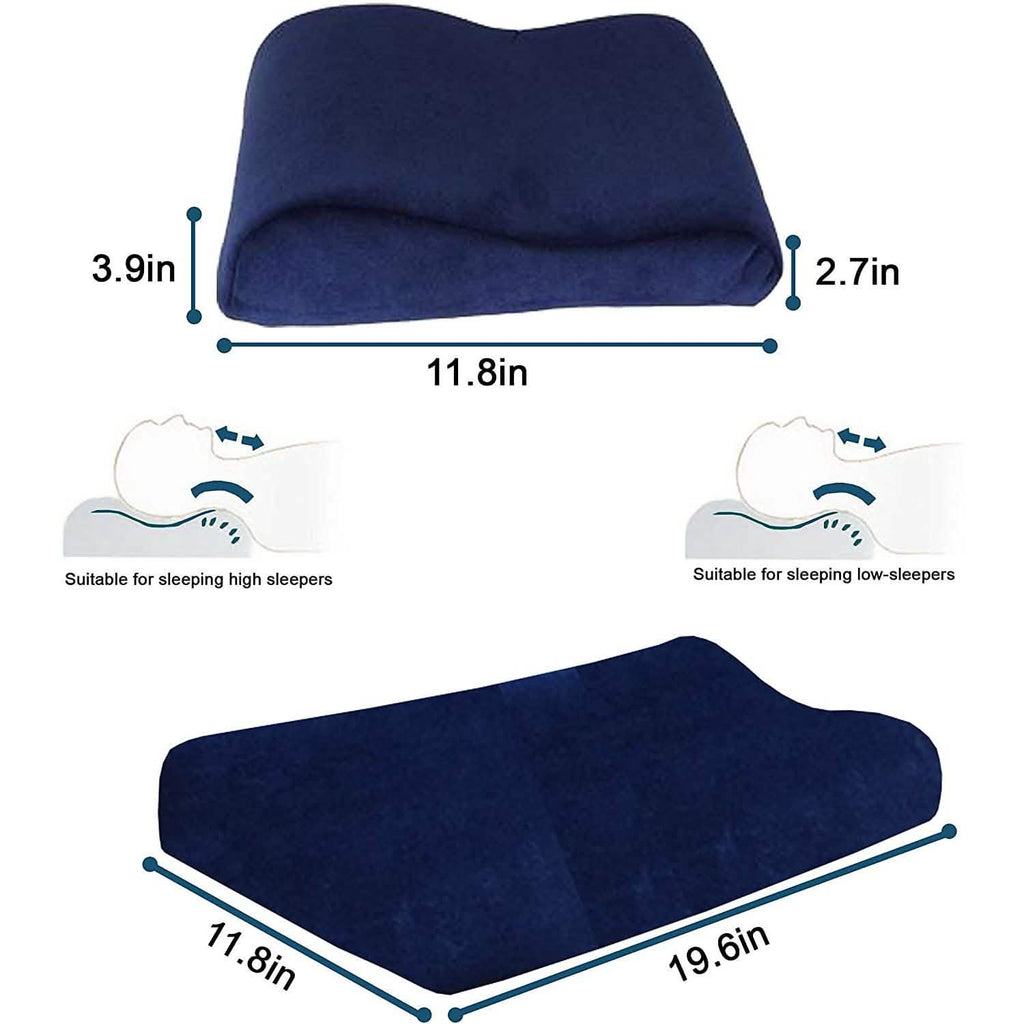 Dr. Franklyn's Contour Memory Foam Neck Pillow