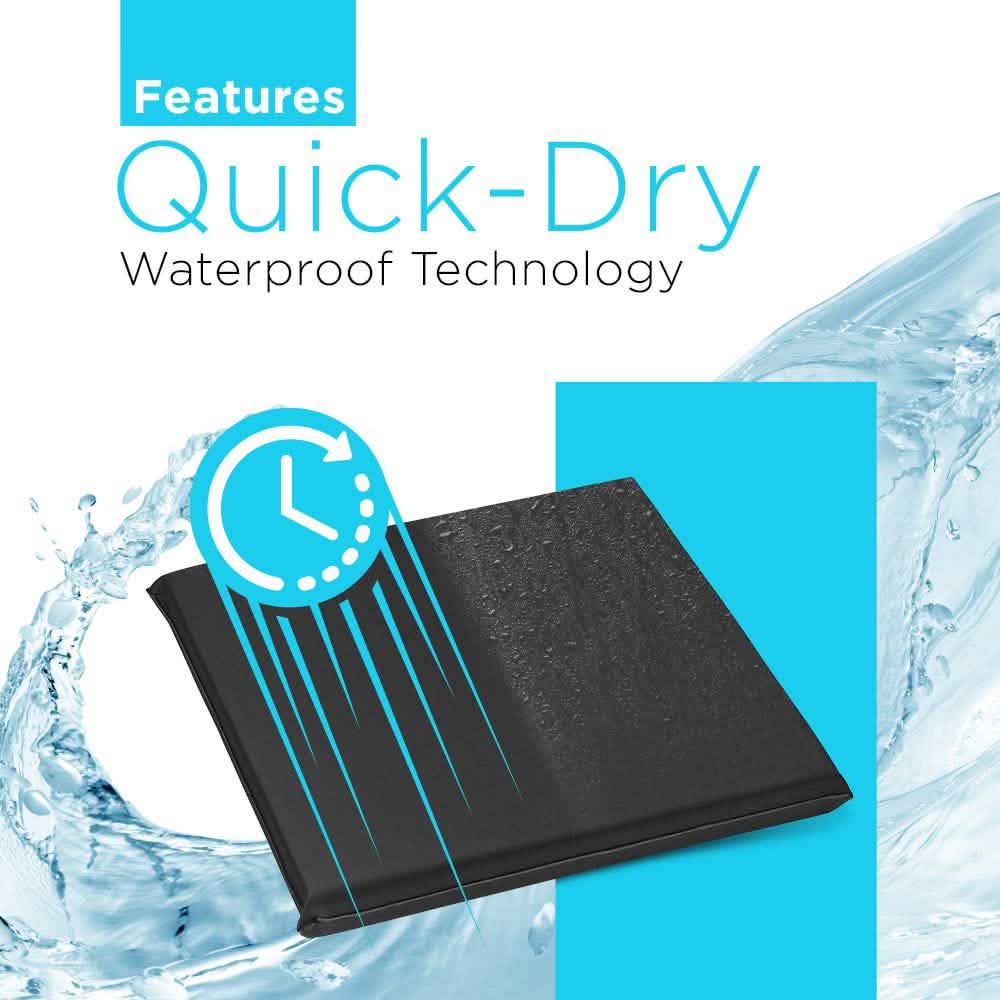 Dr. Franklyn's Waterproof Cushion with Secure Strap