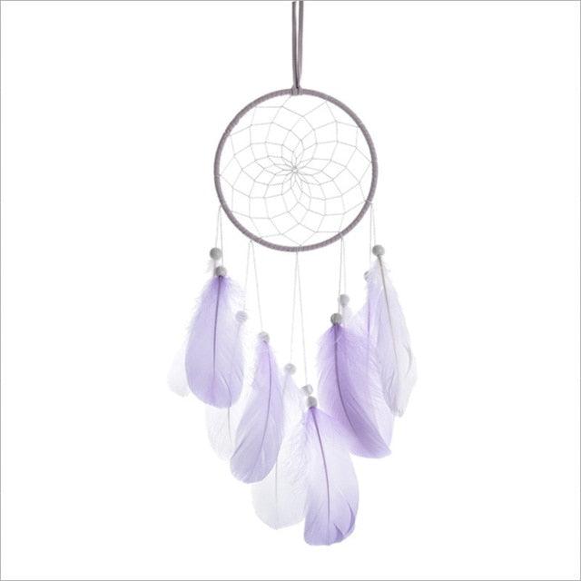 Dream Catcher Led Handmade Dream-catcher Traditional Feather Hanging Home Wall Decoration  Night Dream Catchers  Decor Ornament Wall Hanging Wind Chimes For Home Room Decoration