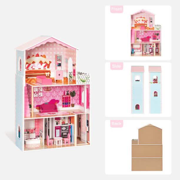 Dreamy Wooden Dollhouse