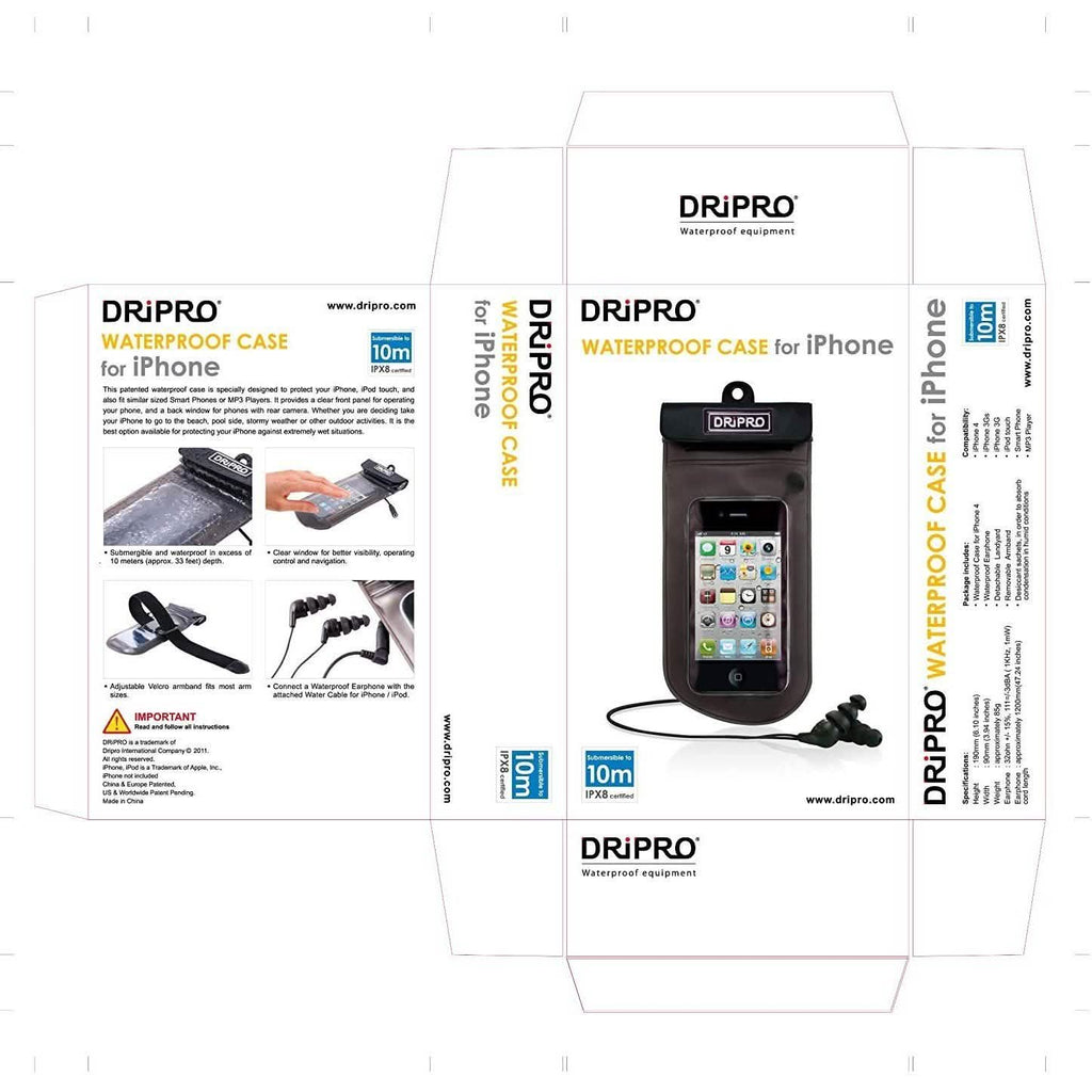 DriPro Waterproof Case for all Smartphones