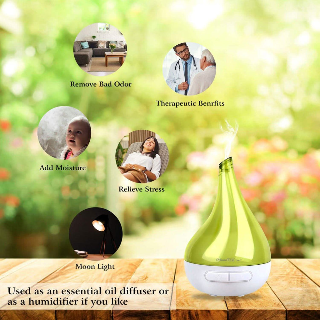 Drop-Shaped Cool Mist Humidifier