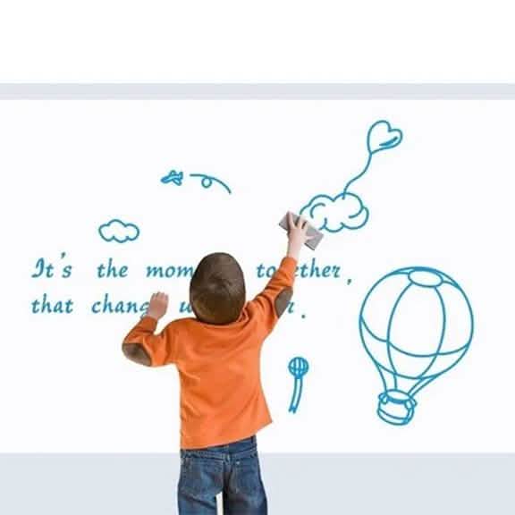 Dry-Erase 6-Ft. Whiteboard or Chalkboard Wall Decal