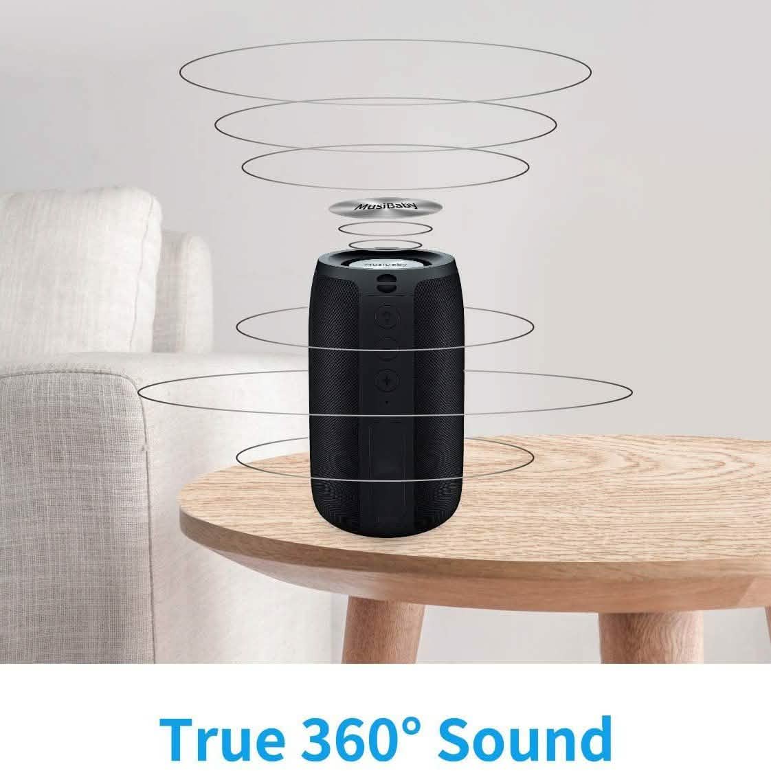 Dual Pairing Bluetooth 5.0 Speaker