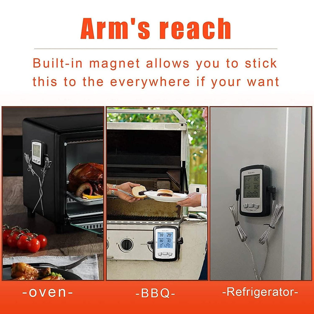 Dual Probe Digital Instant Read Food Thermometer