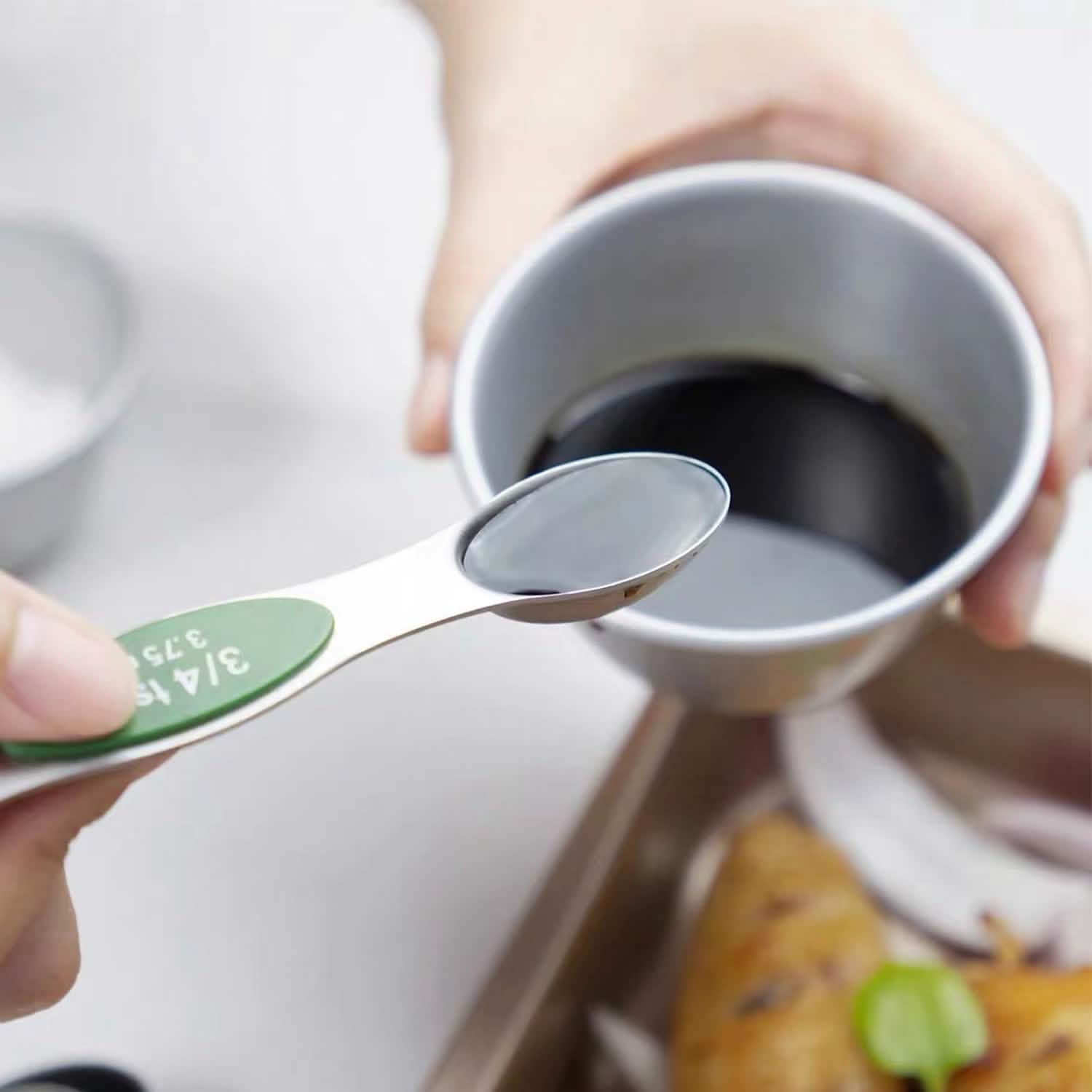 Dual Sided Magnetic Measuring Spoons
