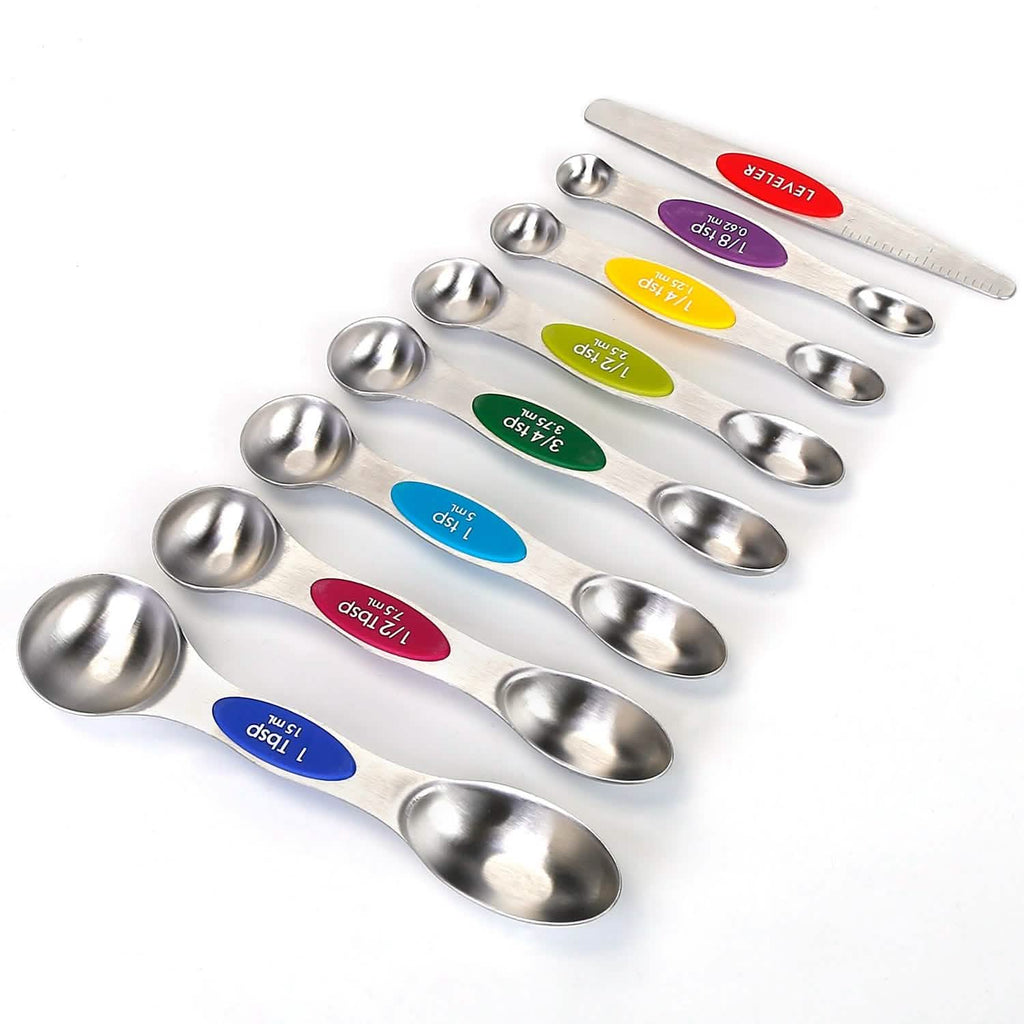 Dual Sided Magnetic Measuring Spoons