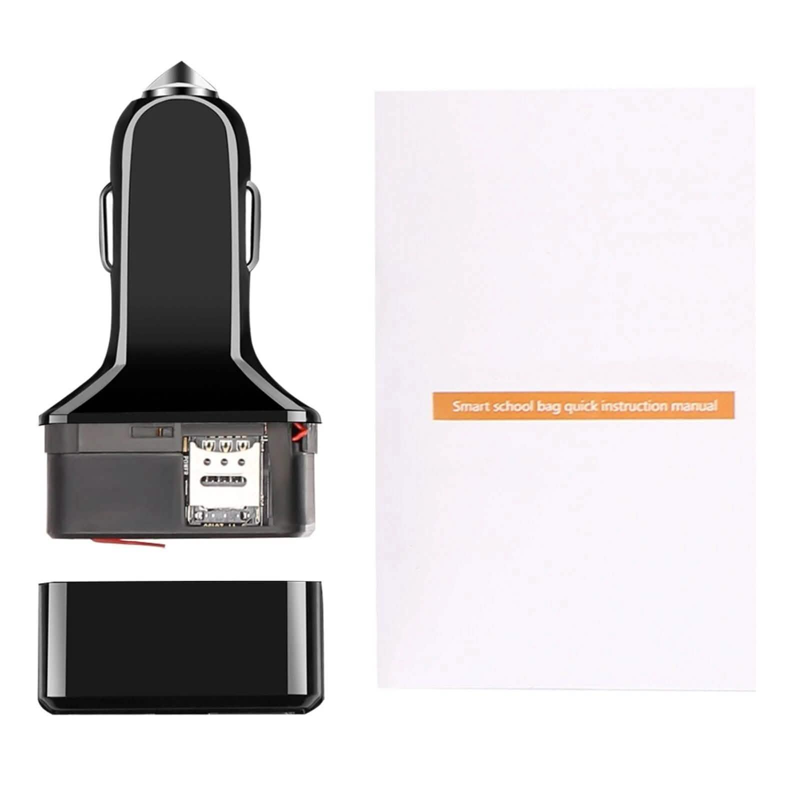 Dual USB Car Charge GPS Tracker GSM SIM Realtime GPRS Vehicle Tracking Security