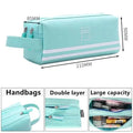 Durable Simple Large Capacity School Stationery Double Layer Case  Students Unique Design High Quality Office Handbag Pencil Case