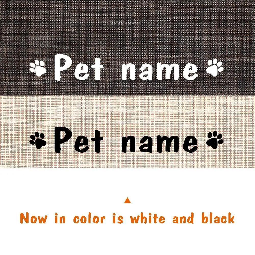 Durable Waterproof Pet Feeding Mat Water Cushion Non- Slip Personalized Pet Mat For Dog Cat Bowl Drinking Feeding Mat