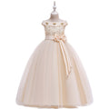 European And American One Shoulder Girls Dress Skirt