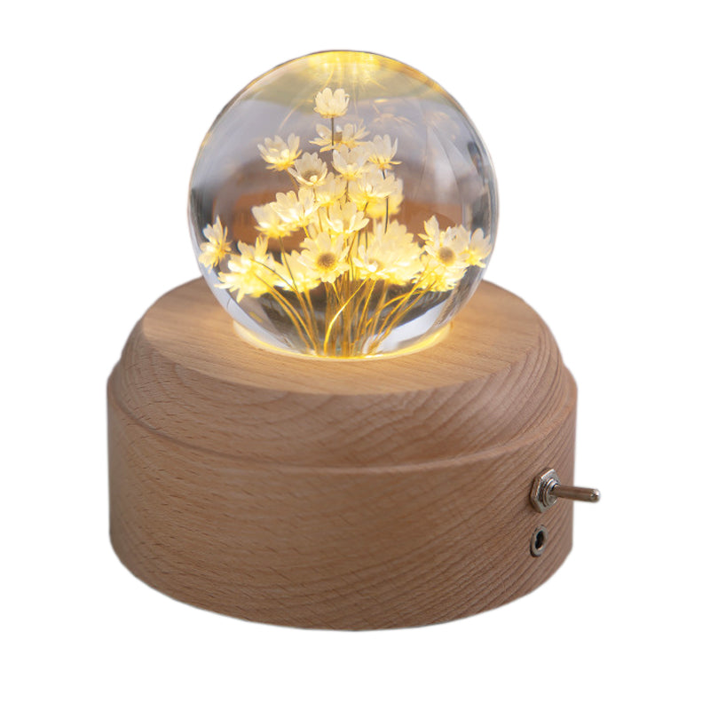 Crystal Ball Music Box Music Box Bluetooth