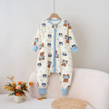 Split-leg Sleeping Bag To Prevent Kicking Off The Covers One-piece Bodysuit