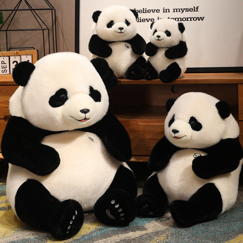 Cute New Plush Toy In The Shape Of A Lifelike Panda
