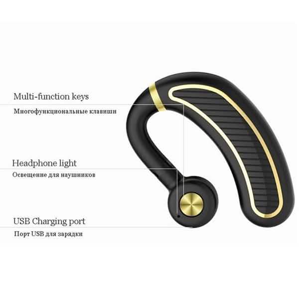 Earhook Business Earphone with Mic