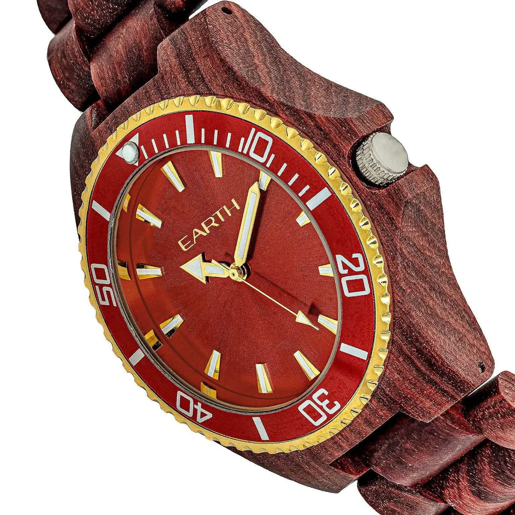 Earth Wood Centurion Quartz Eco Friendly Bracelet Watch